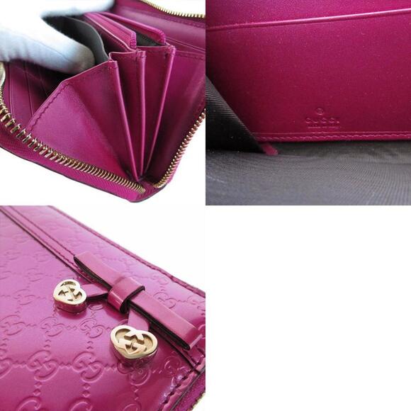 GUCCI Pink Leather Wallet - Picture 5 of 5